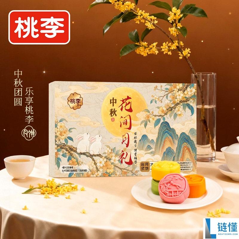 多款桃李月饼礼盒仅售26.81元，尽享多口味混合装！