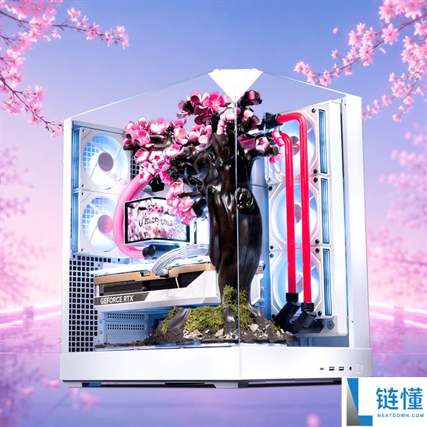 新加坡推出热感应樱花PC：全球最浪漫主机，温度越高花越艳