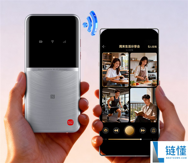 中兴M3 Pro 5G可插卡移动WiFi开售，仅需579元，9根天线全频段360°覆盖